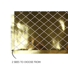 Five Star Paper Table Runner Reversible Metallic Gold 