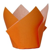 Five Star Paper Tulip Cupcake Case Tangerine 20PK