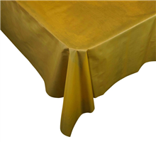 Five Star Table Cover Rectangular Metallic Gold