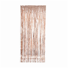 Foil Curtain Rose Gold 1m x 2m 