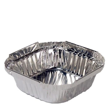 Foil Tray 325 Small Square Deep 10 Pack