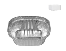 Foil Tray 325 Small Square Deep 500 Carton