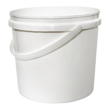 Food Pail White 5L Tamper Evident