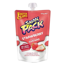 Foster Clarks Snak Pack Strawberry 120g