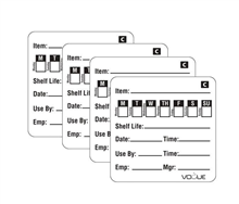 Freezable Day of the Week Labels 500Pack