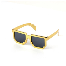 GOLD PIXEL GLASSES