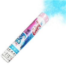 Gender Reveal Smoke Popper Blue