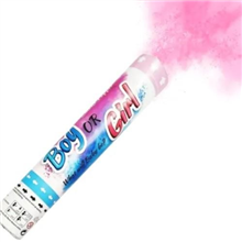 Gender Reveal Smoke Popper Pink