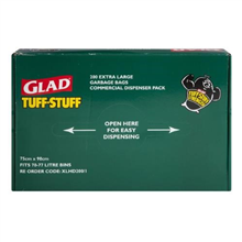 Glad Garbage Bags 70 77L 200PK