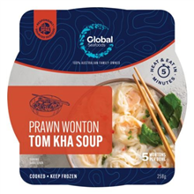 Global Seafoods Prawn Wonton Noodle Tom Kha Soup 258g