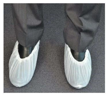 Gloshie Shoe Cover Pe White 100 Pk