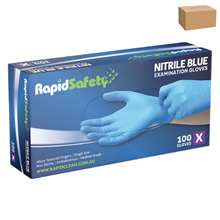 Gloves Nitrile Powder Free Blue XLarge 1000CTN