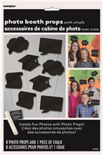 Graduation Photo Props 8 pce with chalk