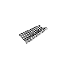 Greaseproof Paper Gingham Black Half 19 x 15cm 400pk