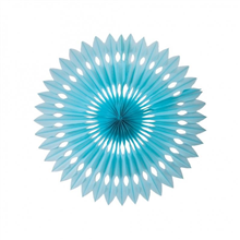 Hanging Fan Pastel Blue 24Cm