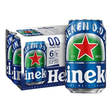 Heineken Zero Alc Lager 330ML 6PK