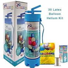 Helium Balloon Kit 30 Balloons