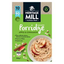 Heritage Mill Porridge Apple Cinnamon 10PK
