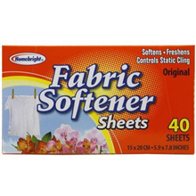 Homebright Fabric Softener Sheets 40 Pack