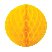 Honeycomb Ball Yellow 25Cm