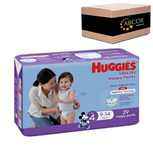 Huggies Nappy Pants Ultra Dry Toddler Boy 29PK 3CTN