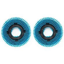 IMop XL Brush Medium Blue Bristle 2PK