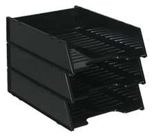 ITALPLAST I 60BLK MULTI FIT DOCUMENT TRAY BLACK