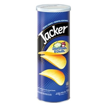 Jacker Potato Crisps Sour Cream  Onion 150g
