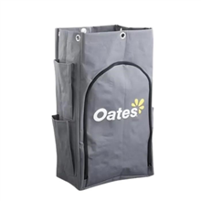 Janitor Cart Oates Platinum Bag Grey