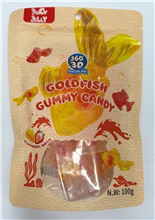 Juicy Jelly 3D Goldfish Gummy Candy 100g 