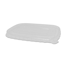 KRAFT RECTANGULAR CONTAINER LID PET 5001000ML 50PK  