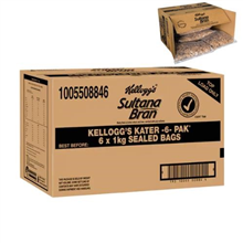 Kelloggs Sultana Bran 1kg 6CTN