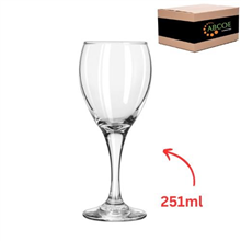 Libbey Teardrop Wine with Portion Control Line 251ml 12CTN 3965