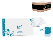 Livi Facial Tissue Essentials 2PLY 100PK 48CTN 1301