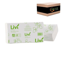 Livi Hand Towel Everyday Multifold 1PLY 4000CTN 7200