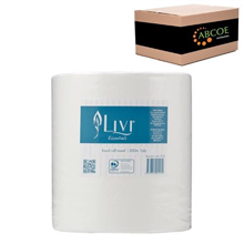 Livi Hand Towel Roll Essentials Autocut 1PLY 200M 6CTN 1204