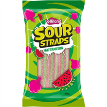Lolliland Sour Straps Watermelon 160G