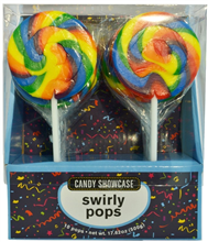 Lolliland Swirly Pop Rainbow 10 Carton