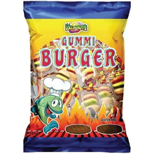 Lollinauts Gummi Burger 120G