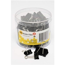 MARBIG FOLDBACK CLIPS ASST SIZES TUB 60