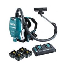 Makita Backpack Vacuum 18Vx4 Brushless  Kit