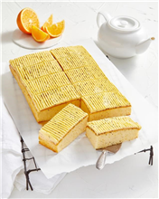 Mama Kaz Half Slab Cake Orange  Poppyseed Sliced 1kg