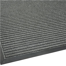Mattek Esteem Ribbed Mat Charcoal 1200Mm X 1800Mm