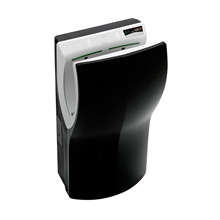 Mediclinics Dualflow Plus Hand Dryer Auto  Black