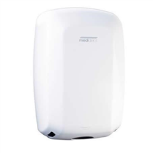Mediclinics Machflow Hand Dryer  White Steel