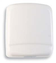 Mediclinics Optima Warm Air Hand Dryer  White Steel