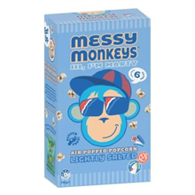 Messy Monkeys Popcorn Lightly Salted 13G 6PK