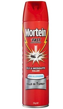 Mortein Fast Knockdown Low Allergenic Fly Mosquito Killer 350g
