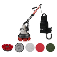 Motorscrubber Floor Scrubber M3M Starter Kit With Medium Handle