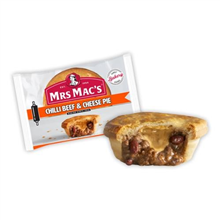 Mrs Macs Chilli Beef  Cheese Pie 175g